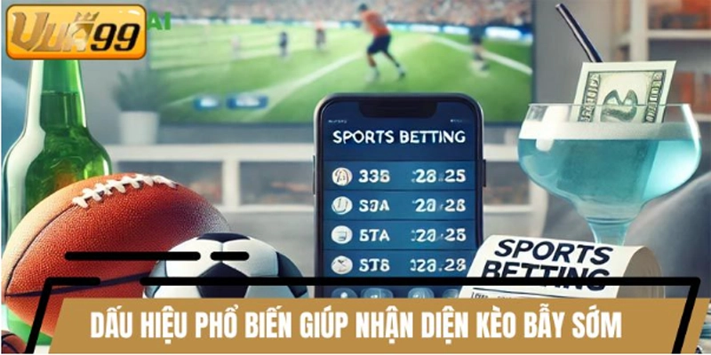 Dấu hiệu phổ biến giúp nhận diện kèo bẫy sớm