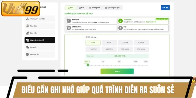 Điều cần ghi nhớ giúp quá trình lĩnh thưởng diễn ra suôn sẻ