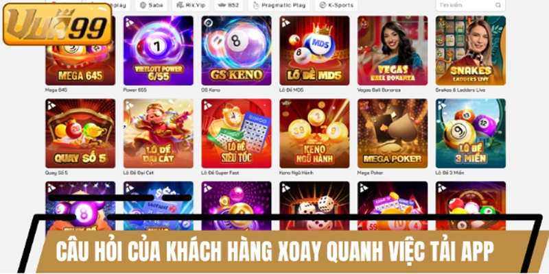 Tổng hợp câu hỏi của khách hàng xoay quanh việc tải app