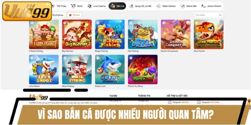 Vì sao chuyên mục bắn cá được nhiều người quan tâm?